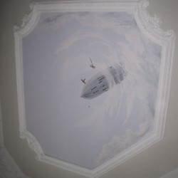 Deckenmalerei Zeppelin